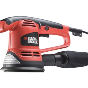 BLACK+DECKER EKSCENTRINIS ŠLIFUOKLIS 125mm/480W /KA191EK LAGAMINAS