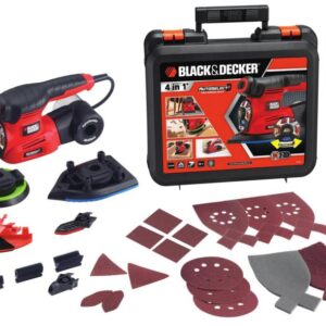 BLACK+DECKER DAUGIAFUNKCINIS VIBRACINIS ŠLIFUOKLIS 220W KA280K