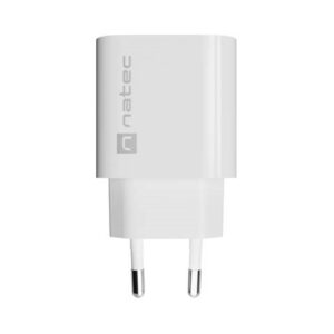 SIENINIS ĮKROVIKLIS NATEC RIBERA 1X USB-A 18W BALTAS