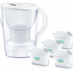 Brita Marella + 4 Maxtra Pro PP filtravimo ąsotis
