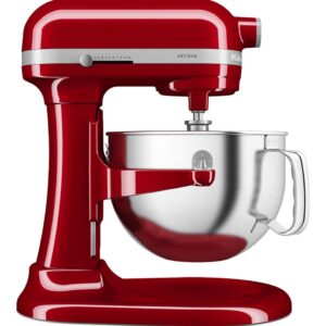 KitchenAid 5KSM60SPXEER Pastatomas plaktuvas 375 W Raudona