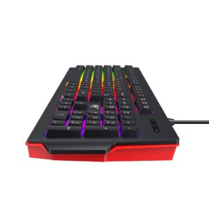 Havit KB866L - žaidimų klaviatūra (juoda/raudona) - Image 3