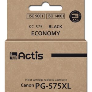 Actis KC-575 rašalas Canon spausdintuvams, pakaitalas Canon PG-575XL; Supreme; 16,5 ml; juodas