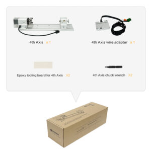 Carvera 4th Axis Module - Harmonic Drive Version - Image 3