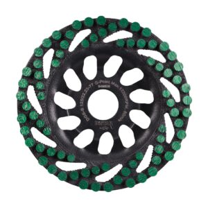 DISTAR ŠLIFAVIMO TAURĖ GREEN POINT 125 x 22,23mm