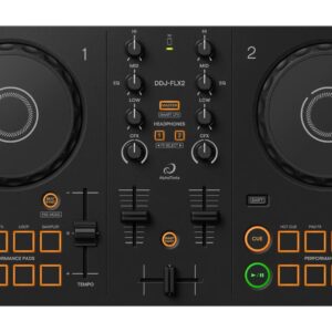 AlphaTheta (Pioneer DJ) DDJ-FLX2 - DJ valdiklis 2 kanalai, juoda