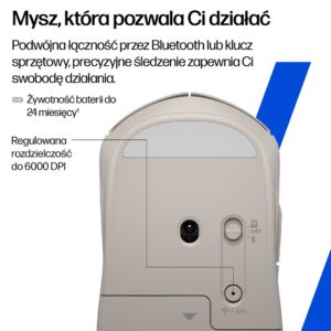 HP 400 Quiet Wireless Mouse - Image 3