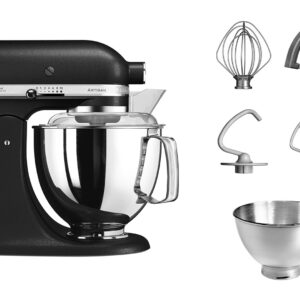 KitchenAid Artisan Pastatomas plaktuvas 300 W Juoda - Image 2