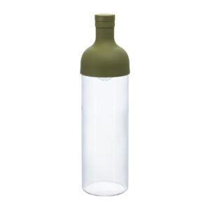 „Cold Brew Tea“ 750 ml butelis su filtru, „HARIO“, prislopinta žalia spalva
