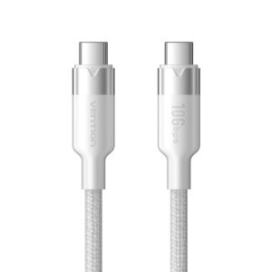 Vention USB 3.2 5A 10Gbps 1m WH USB-C į C kabelis - Image 3