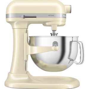 KitchenAid 5KSM60SPXEAC Pastatomas plaktuvas 375 W Kreminė spalva