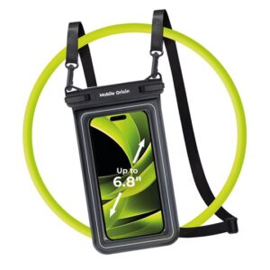 Mobile Origin Waterproof Floating Case with Small Pouch  6,8" - juodos spalvos/white - Image 7