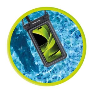 Mobile Origin Waterproof Floating Case with Small Pouch  6,8" - juodos spalvos/white - Image 8