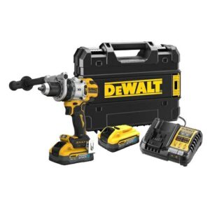 DEWALT SMŪGINIS SUKTUVAS 18V DCD1007H2T 169Nm 2x5,0Ah POWERSTACK TSTAK