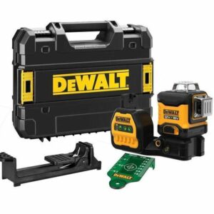DEWALT LINIJINIS LAZERIS 12/18V DCE089NG18 30m 3x360° ŽALIAS