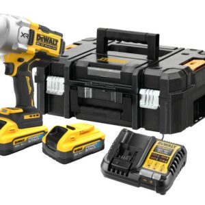 DEWALT SMŪGINIS VERŽLIASUKIS 1/2" 18V DCF961H2T 1626Nm 2x5,0Ah TSTAK