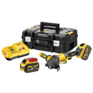 DEWALT KAMPINIS ŠLIFUOKLIS 125mm 54V FV DCG418T2 2x6/2Ah FLEXVOLT - Image 1