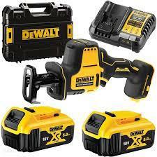 DEWALT UNIVERSALUS PJŪKLAS 18V DCS369P2 2x5,0Ah TSTAK