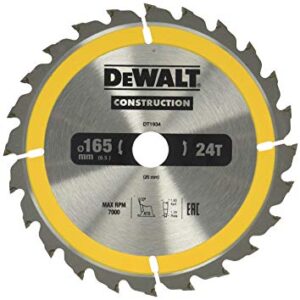 DEWALT DISKINIS PJŪKLAS 165x20mmx24z