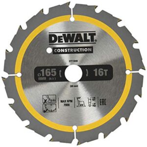 DEWALT DISKINIS PJŪKLAS 165x20mmx16z