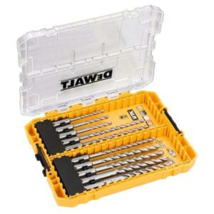 DEWALT SDS PLUS EX2 grąžtų komplektas, 10 vnt. 5-12mm