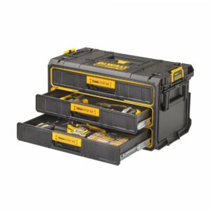 DEWALT TOUGHSYSTEM 2.0 DĖŽĖ SU STALČIAIS
