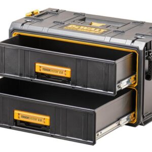 DEWALT TOUGHSYSTEM 2.0 DĖŽĖ SU 2 STALČIAIS