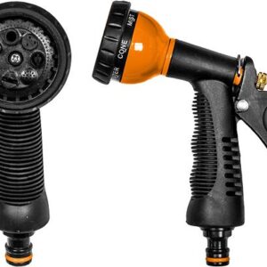 BRADAS PISTOLETAS LAISTYMUI 8 FUNKCIJŲ METALINIS/BS KT615