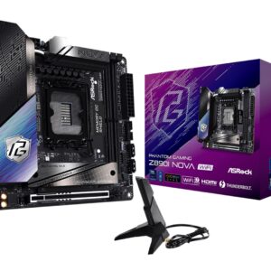 Asrock Phantom Gaming Z890I Nova WiFi Intel Z890 LGA 1851 (Socket V1) „mini ITXs“ - Image 1