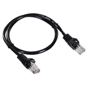Lanberg PCU5-20CC-0050-BK tinklo kabelis Juoda 0,5 m Cat5e U/UTP (UTP)