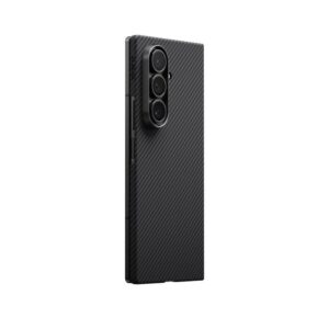 Pitaka Ultra-Slim dėklas, Black/Grey - Samsung Galaxy Z Fold 7 - Image 4