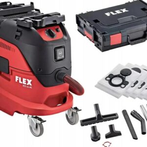 FLEX DULKIŲ SIURBLYS VCE S44 LAC + MAIŠAI + LAGAMINAS L-BOXX
