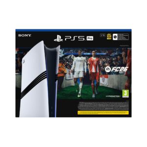Sony Playstation 5 Pro FC26 Bundle 2 TB „Wi-Fi“ Juoda, Balta - Image 2