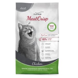 PLATINUM MeatCrisp Adult Chicken - sausas kačių maistas - 3kg
