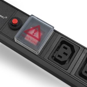 Qoltec 53998 Maitinimo juosta, skirta RACK 19 "| 1U | 10A | PDU | 8xIEC C13 | 2m