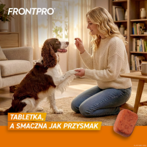 FRONTPRO Tabletės nuo blusų ir erkių šuniui (>10-25 kg) - 3x 68mg - Image 3