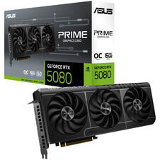 ASUS Prime GeForce RTX 5080 EVO OC Graphics Card, 16384 MB GDDR7