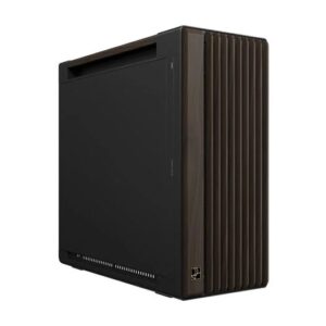 ASUS ProArt PA602 PC Case, Mid-Tower, E-ATX - Black/Brown, Wood