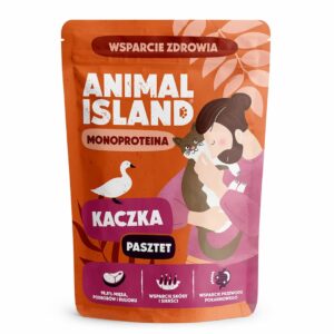 ANIMAL ISLAND Mono Duck - šlapias kačių maistas - 100g