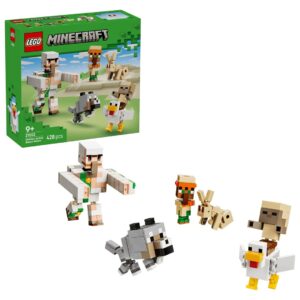 LEGO MINECRAFT 21592 Vištos raitelio ataka dykumoje