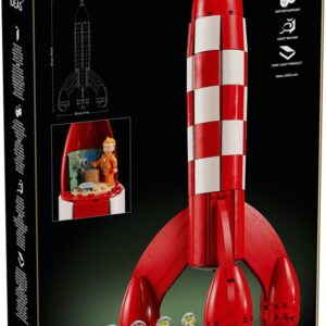 LEGO IDEAS 21367 Tintino mėnulio raketa - Image 2