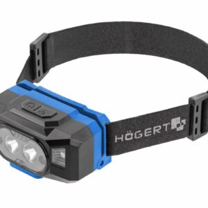 HOGERT LED PRIEKINIS ŽIBINTAS USB POWER BANK
