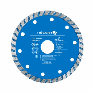 HOGERT DEIMANTINIS DISKAS 125x22,2/TURBO