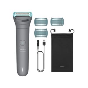 Philips BG3485/15 kūno plaukų kirpimo mašinėlė / skustuvas Pilka