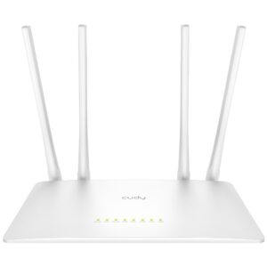 Cudy WR1200 belaidis maršrutizatorius Greitas eternetas Dviguba juosta (2,4 GHz / 5 GHz) Balta