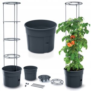 PROSPERPLAST VAZONAS TOMATO GROWER 12L - ANTRACITO SPALVOS