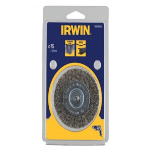 IRWIN DISKINIS ŠEPETYS SU KOTELIU 75mm x 10mm INOX