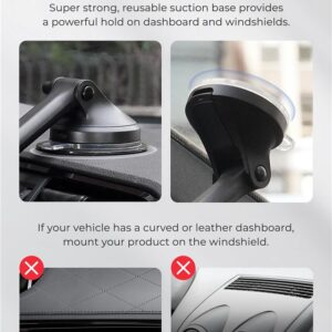 iOttie iTap 3 MagSafe Dashboard & Windshield Mount with Magnetic Ring Adapter - Image 4