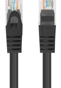 Lanberg PCU6-20CC-0200-BK tinklo kabelis Juoda 2 m Cat6 U/UTP (UTP) - Image 2