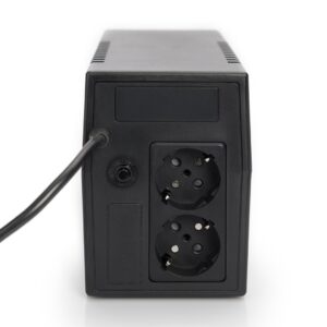 Digitus DN-170063-B nepertraukiamo maitinimo resursai (UPS) „Line-Interactive“ 0,6 kVA 360 W 2 AC išvestis(ys / čių) - Image 3